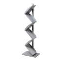 Zig Zag Brochure Stand Silver 6x A4