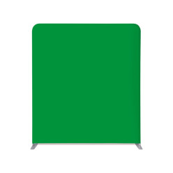 Zipper-Wall Straight Basic 200 x 230 cm Green Screen Chroma Key