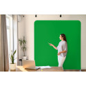 Zipper-Wall Straight Basic 200 x 230 cm Green Screen Chroma Key