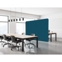 Textile Room Divider EU 200-150 Double Hex. Blue I13