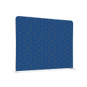 Textile Room Divider EU 150-150 Double Hex. Bl-Br I14