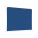 Cloison En Tissu 150-150 Double Hexagone Bleu-marron