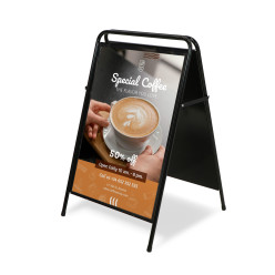 A-Board Elegant Staal A1