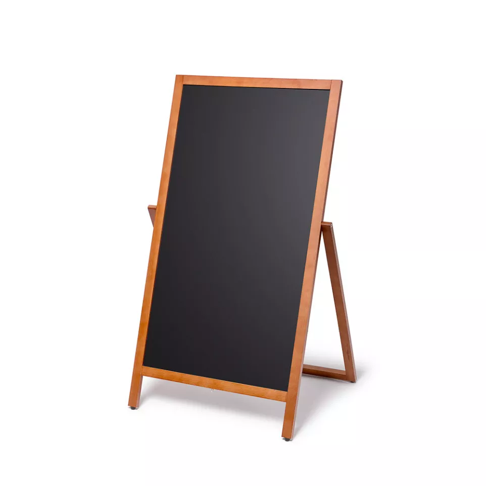 Houten A-Board Flip 55x105 cm Lichtbruin
