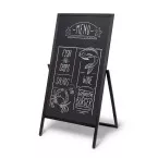 Houten A-Board Flip 68x140 cm Zwart