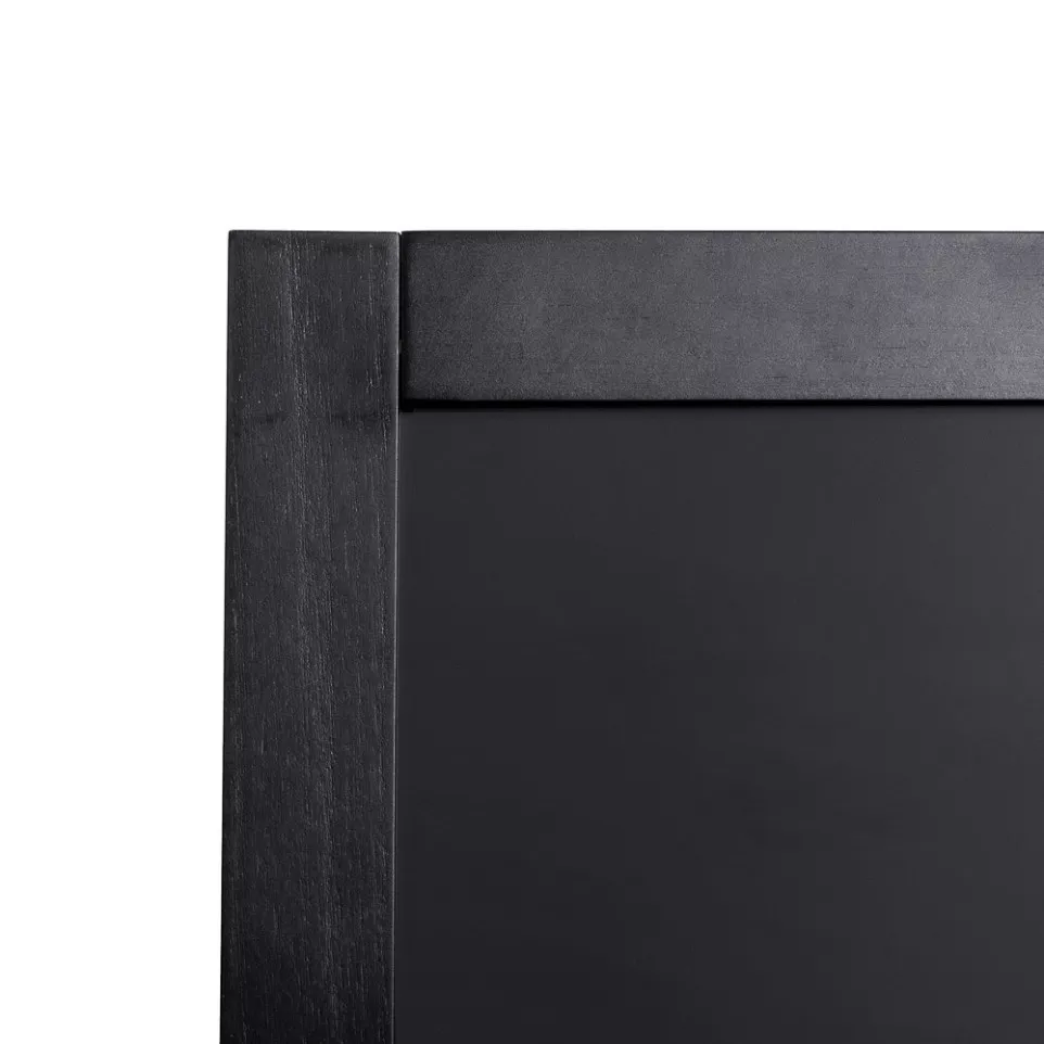 Houten A-Board Flip 68x140 cm Zwart