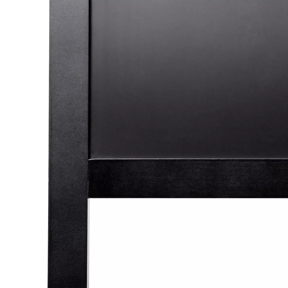 Chevalet Flip en Bois 68 x 140 cm Noir