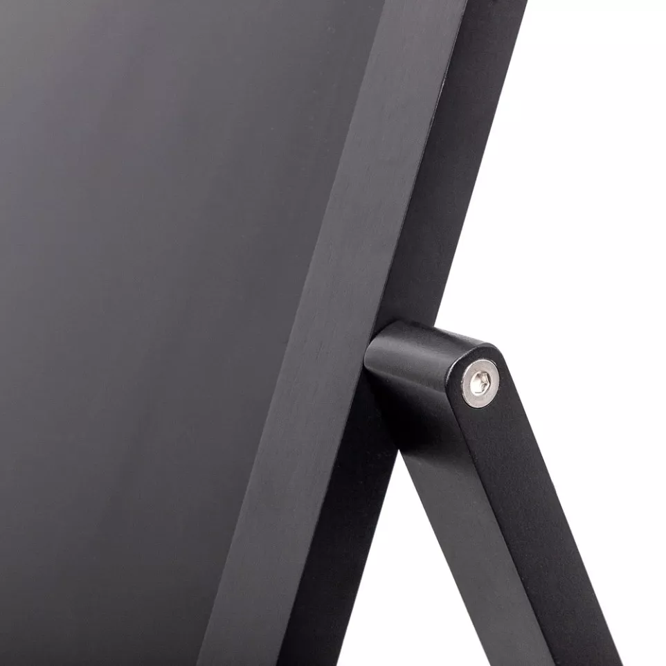 Chevalet Flip en Bois 55 x 105 cm Noir