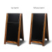 Natura Krijtbord Antiek 59 x 116 cm