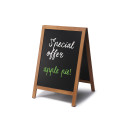 Natura Chalk A-Board Light Brown 55 x 85 cm