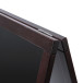 Natura Krijtstoepbord Classic Donkerbruin 55 x 85 cm