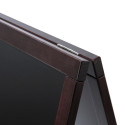 Natura Ardoise Chevalet Economique 55 x 85 cm Marron Foncé