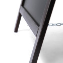Natura Chalk A-Board Classic Dark Brown 55 x 85 cm