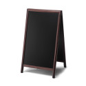 Krijtstoepbord 68x120 Donkerbruin