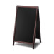 Krijtstoepbord 68x120 Donkerbruin