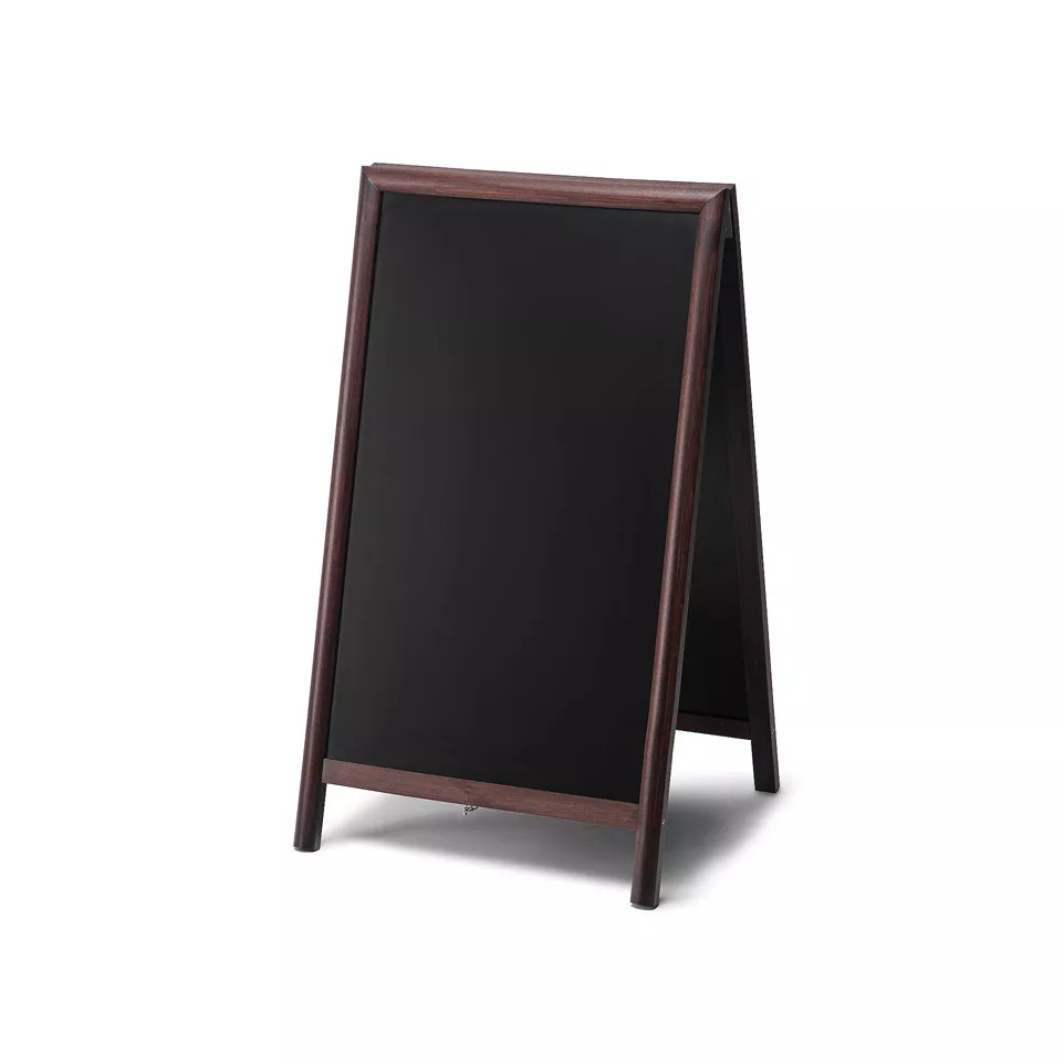 Krijtstoepbord 68x120 Donkerbruin