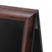 Krijtstoepbord 55x85 Donkerbruin