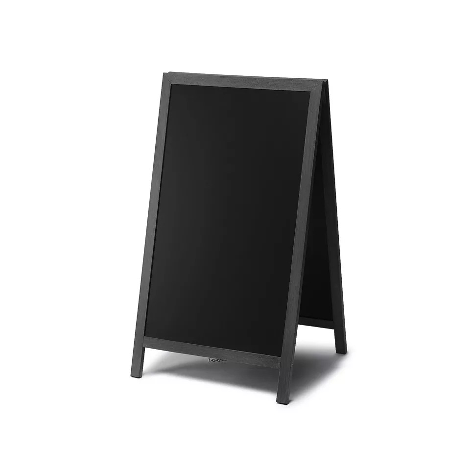 Natura Ardoise Chevalet 68 x 120 cm Noir