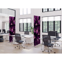 Scheidingswand Textiel Deco 100-200 Cactus Paars I822