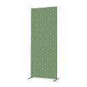 Textile Room Divider Deco 100-200 Double Hexagon Green