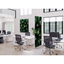 Textile Room Divider Deco 100-200 Cactus Green I820 ECO