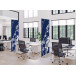 Textile Room Divider Deco 85-200 Double Ab. BluI8 ECO