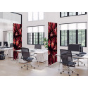 Textile Room Divider Deco 85-200 Cactus Red I821