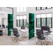 Textile Room Divider Deco 85-200 Double Botanical Green Leaves