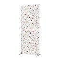 Textile Room Divider Deco 85-200 Double Dots Colour Earth