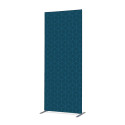 Scheidingswand Textiel Deco 85-200 Dubbelzijdig Hexagon Blauw ECO