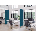 Textile Room Divider Deco 85-200 Double H. Bl.I13 ECO