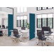 Cloison Déco En Tissu 85-200 Hexagone Bleu