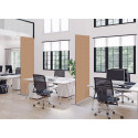 Textile Room Divider Deco 85-200 Double H. Be.I12 ECO