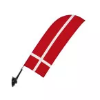 Window Flag Wind SET Single-Sided DK Flag I813