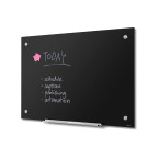 Scritto® Glasbord Zwart 90...