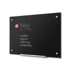 Scritto® Glassboard Black 90 x 60 cm