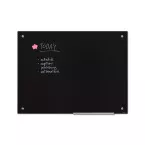 Scritto® Glasbord Zwart 90 x 120 cm