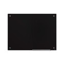 Scritto® Glassboard Black 90 x 120 cm