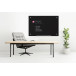 Scritto® Glasbord Zwart 90 x 120 cm