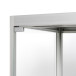 Glass Showcase Double Door 80 x 40 x 200 cm