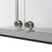 Glass Showcase Double Door 80 x 40 x 200 cm