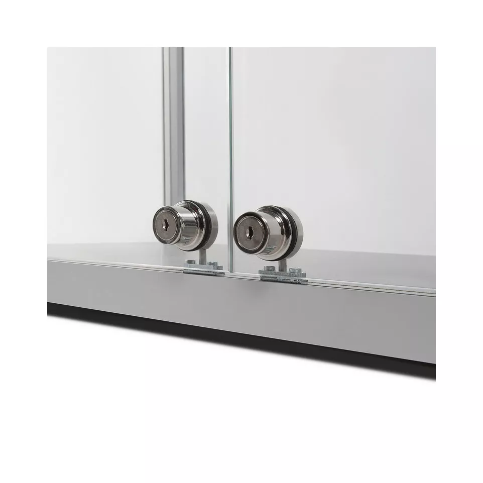 Glass Showcase Double Door 80 x 40 x...