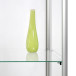 Glass Showcase Double Door 80 x 40 x 200 cm