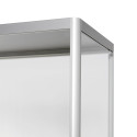 Vitrine En Magasin De Verre Rectangulaire 80 x 40 x 200 cm
