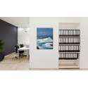 Décoration Murale en Tissu SET A2 Vagues de Mer