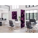 Textile Wall Decoration SET A2 Cactus Purple I822