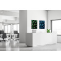 Décoration Murale en Tissu SET A2 Cactus Vert