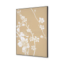 Décoration Murale en Tissu SET A2 Fleurs De Cerisier Japonais Beige