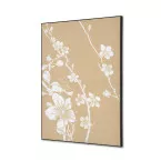 Textile Wall Decoration SET A2 Japanese Blossom Beige I6