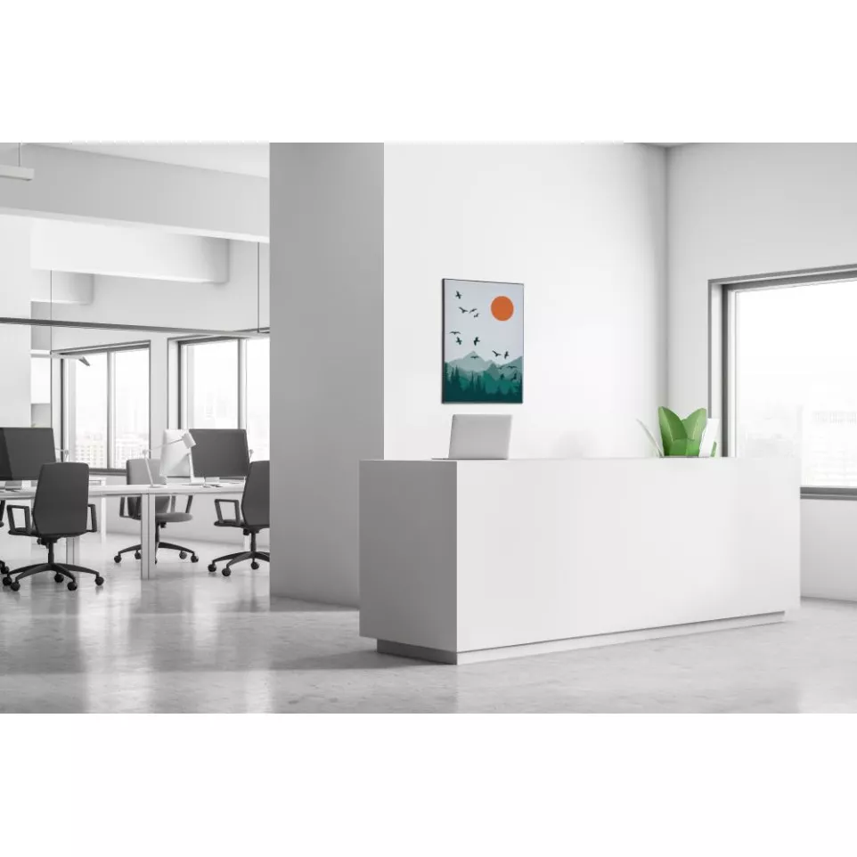 Wanddecoratie Textiel SET A2 Zon en...